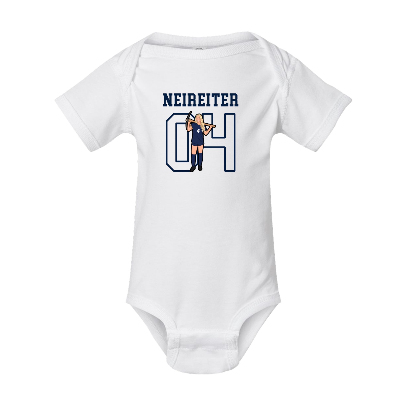 Baby Onesie — Shirsey in White