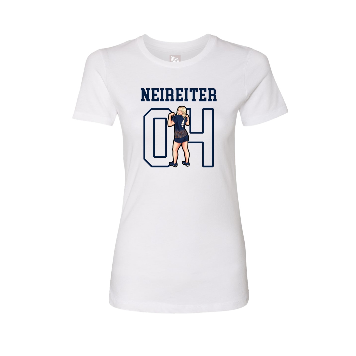 Fitted Women's Tee — Shirsey in White