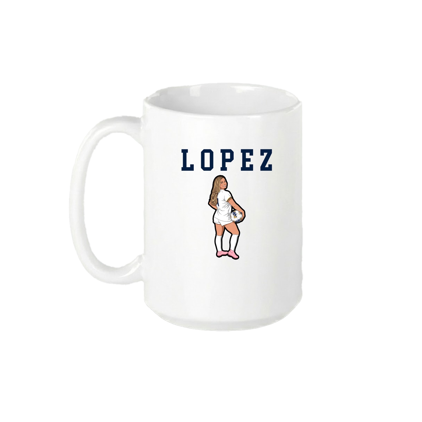 15oz Coffee Mug — Shirsey in White