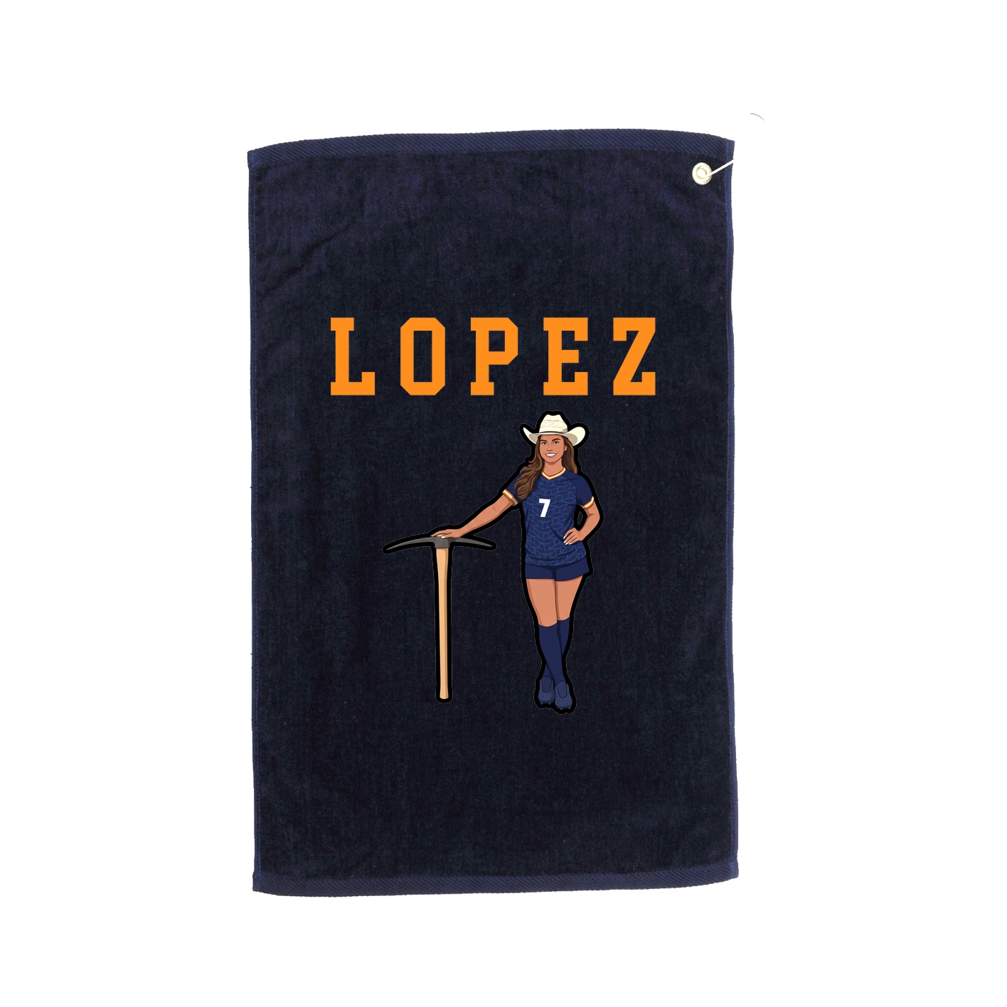 Golf Towel — Shirsey in Navy