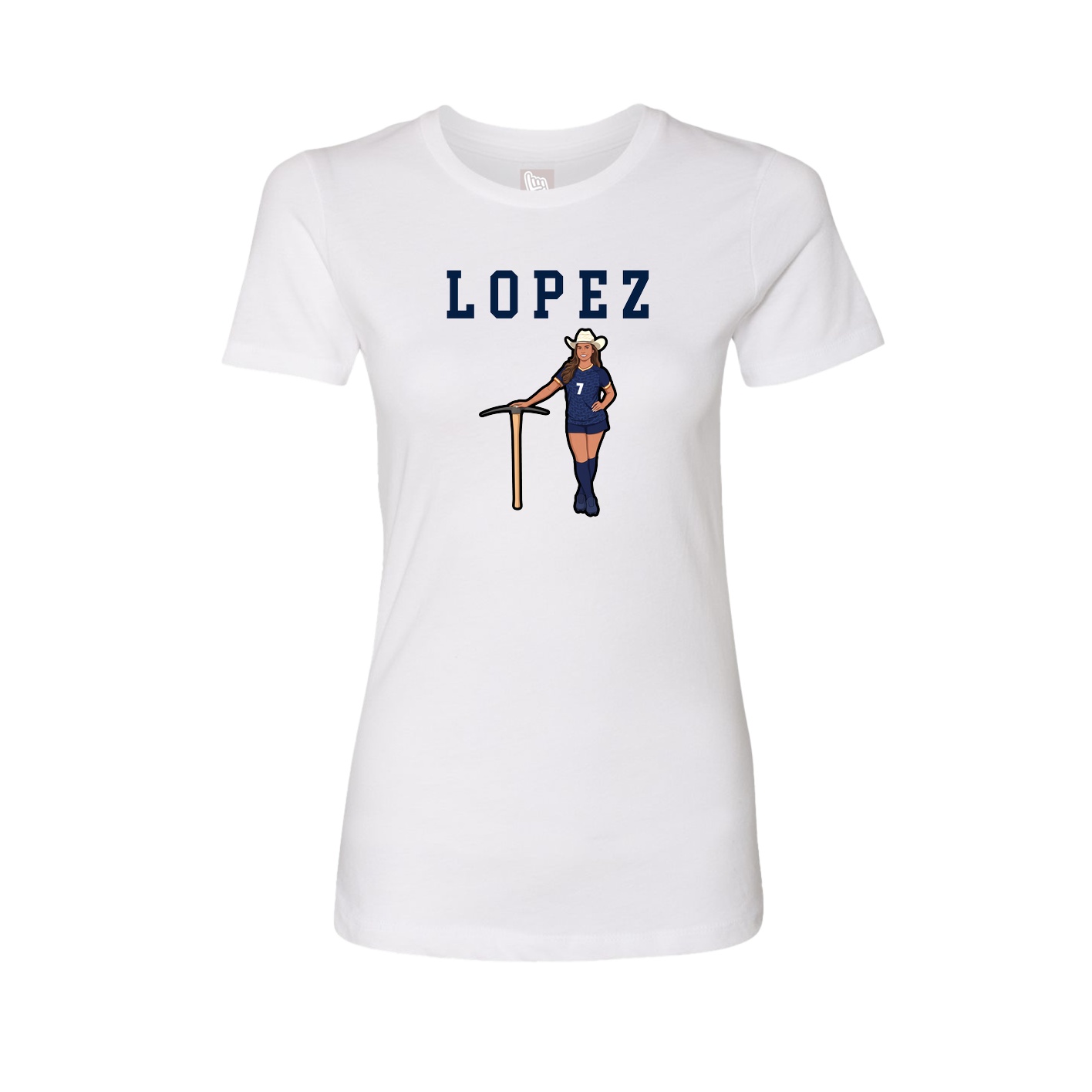 Fitted Women's Tee — Shirsey in White