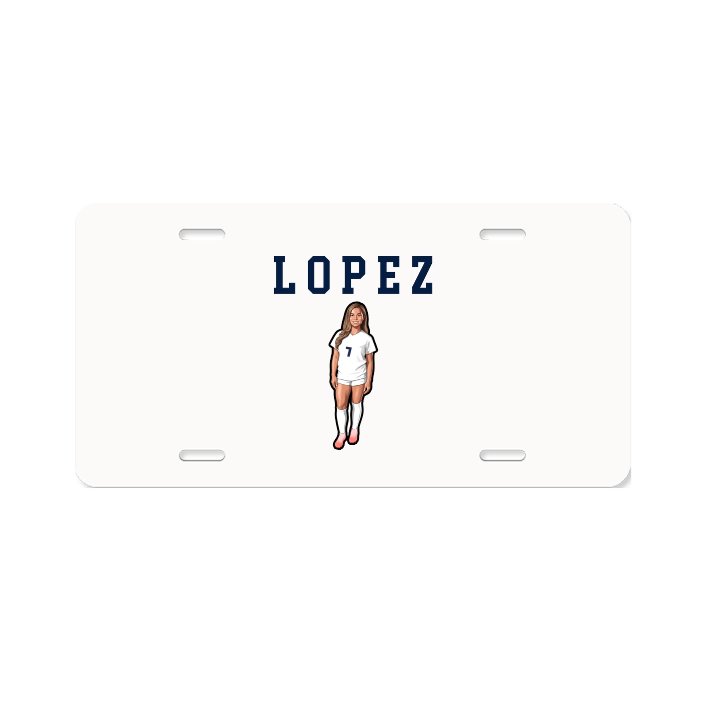 License Plate — Shirsey in Classic