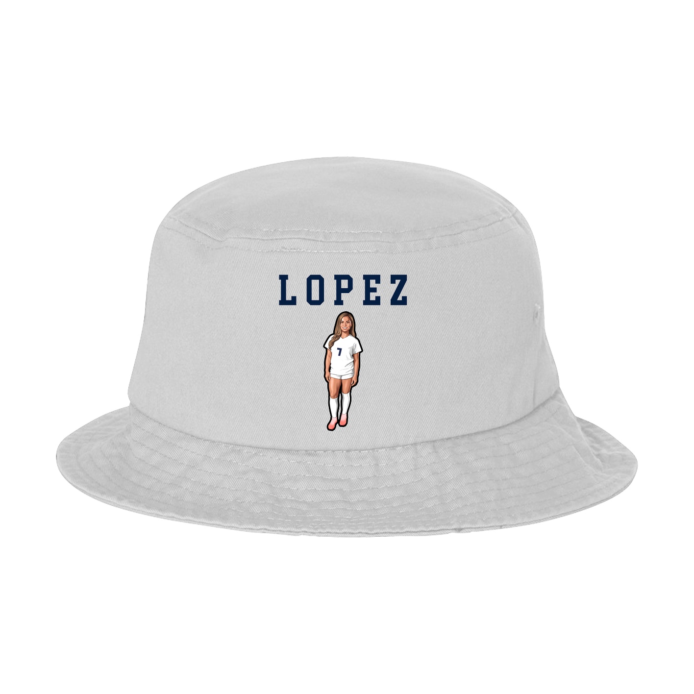 Bucket Cap — Shirsey in White