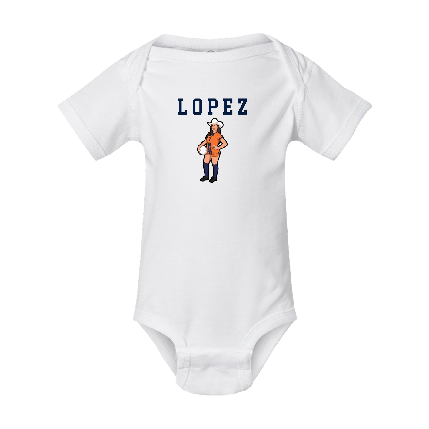 Baby Onesie — Shirsey in White