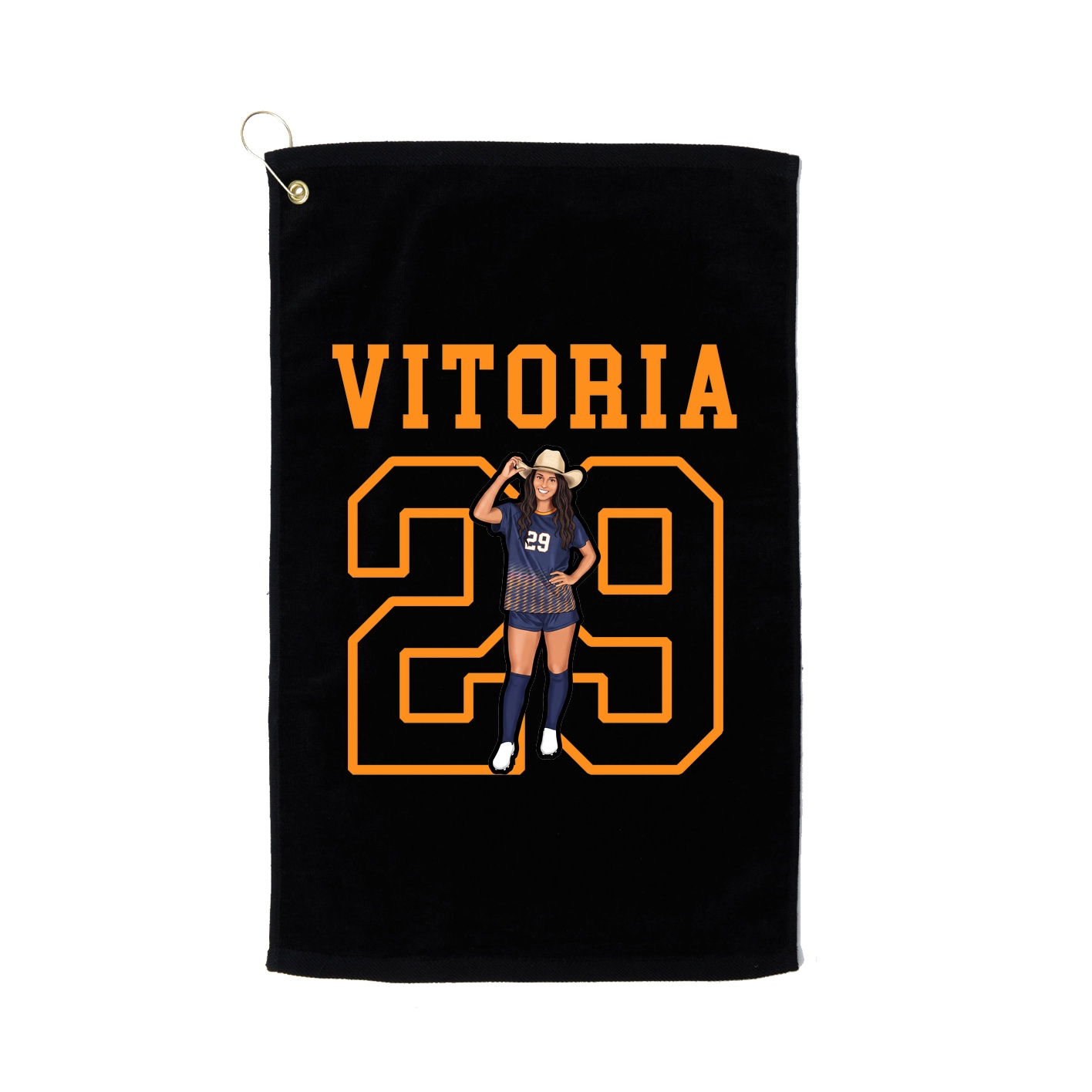 Golf Towel — Shirsey in Black
