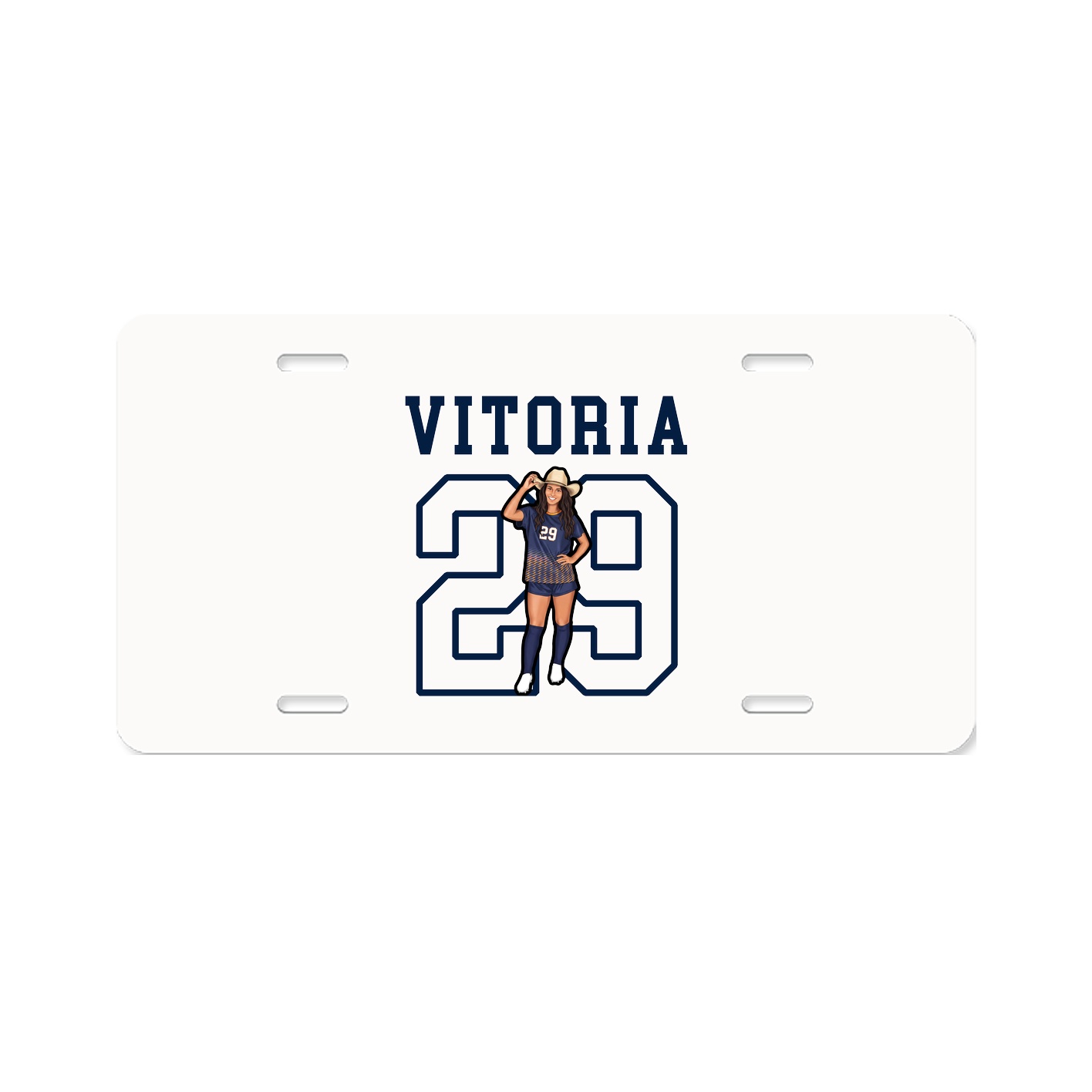 License Plate — Shirsey in Classic