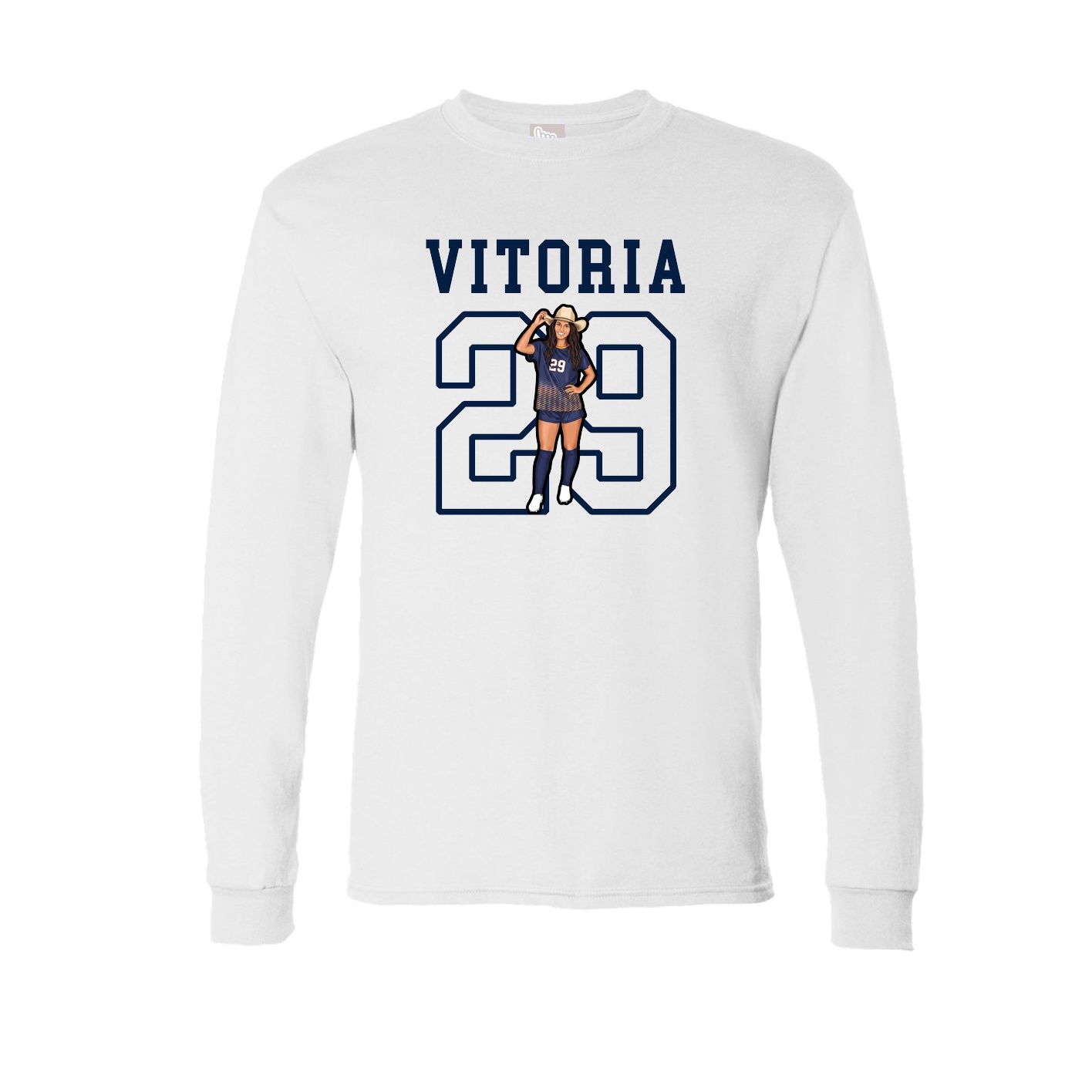 Long Sleeve Tee — Shirsey in White