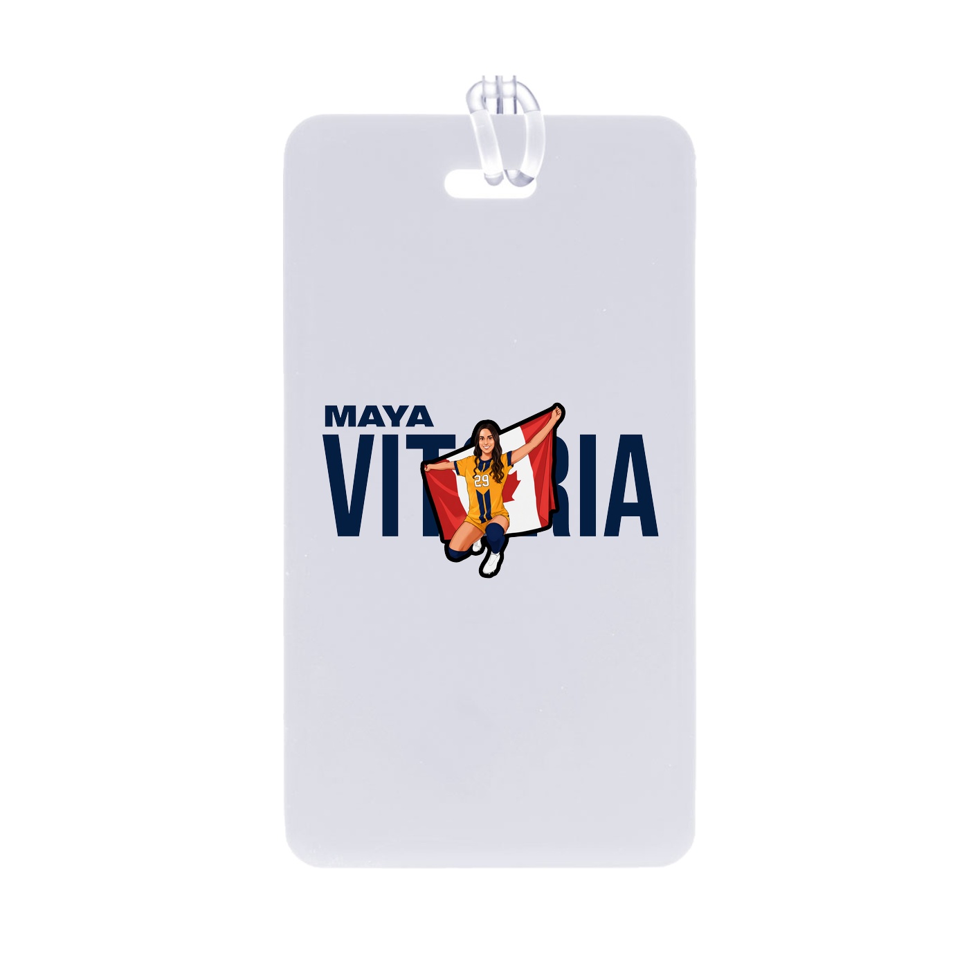 Bag Tag — Player Name in Classic