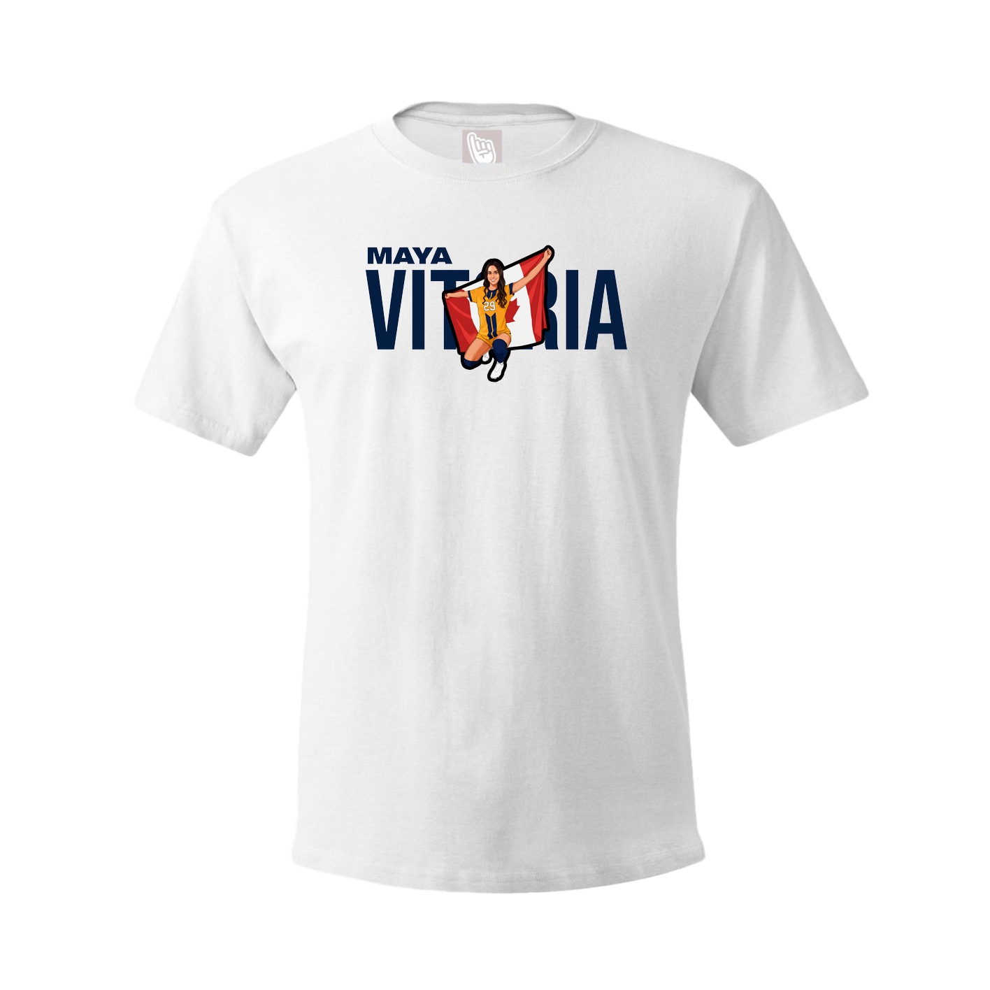 Youth Tee — Player Name in White