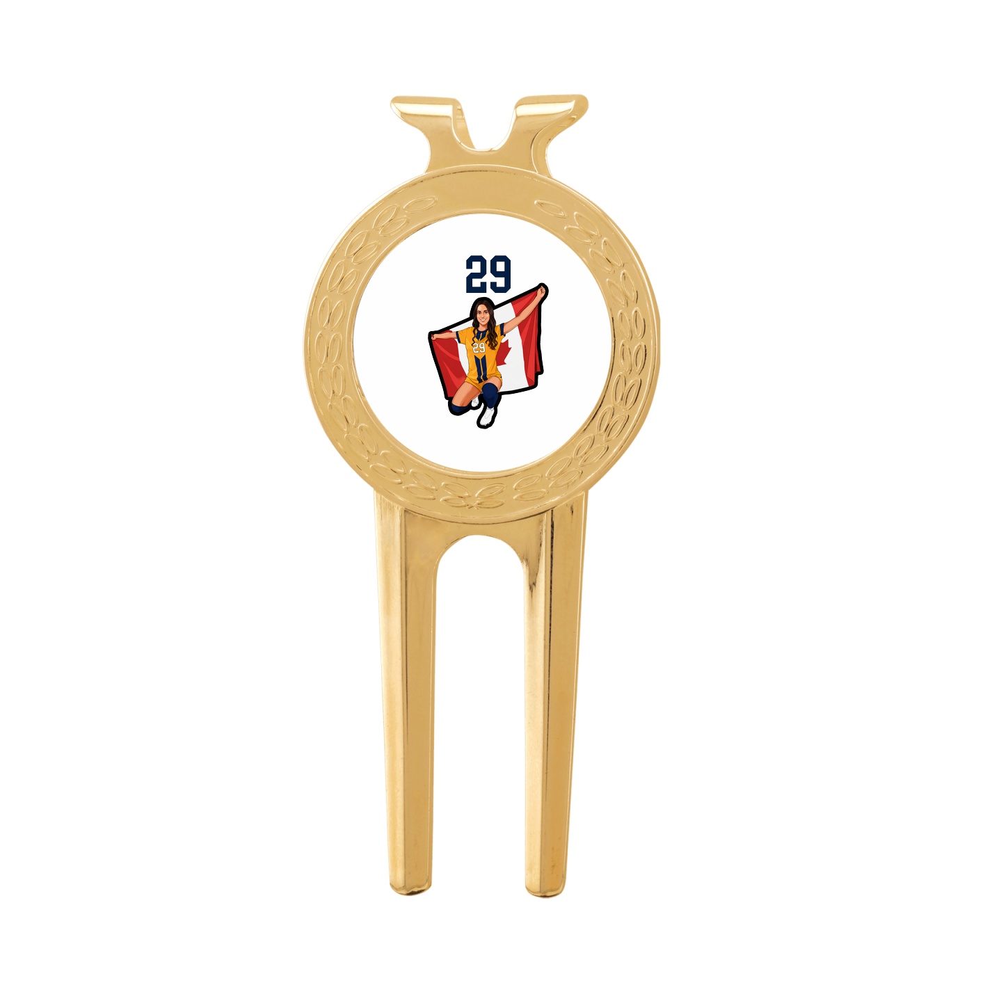 Divot Tool with Ball Marker — Number Top in Classic