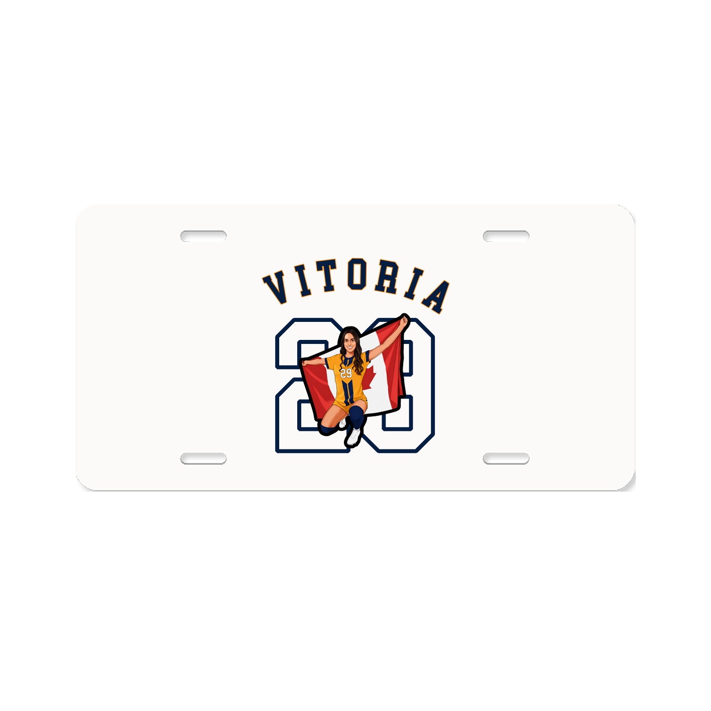 License Plate — Shirsey Arch in Classic