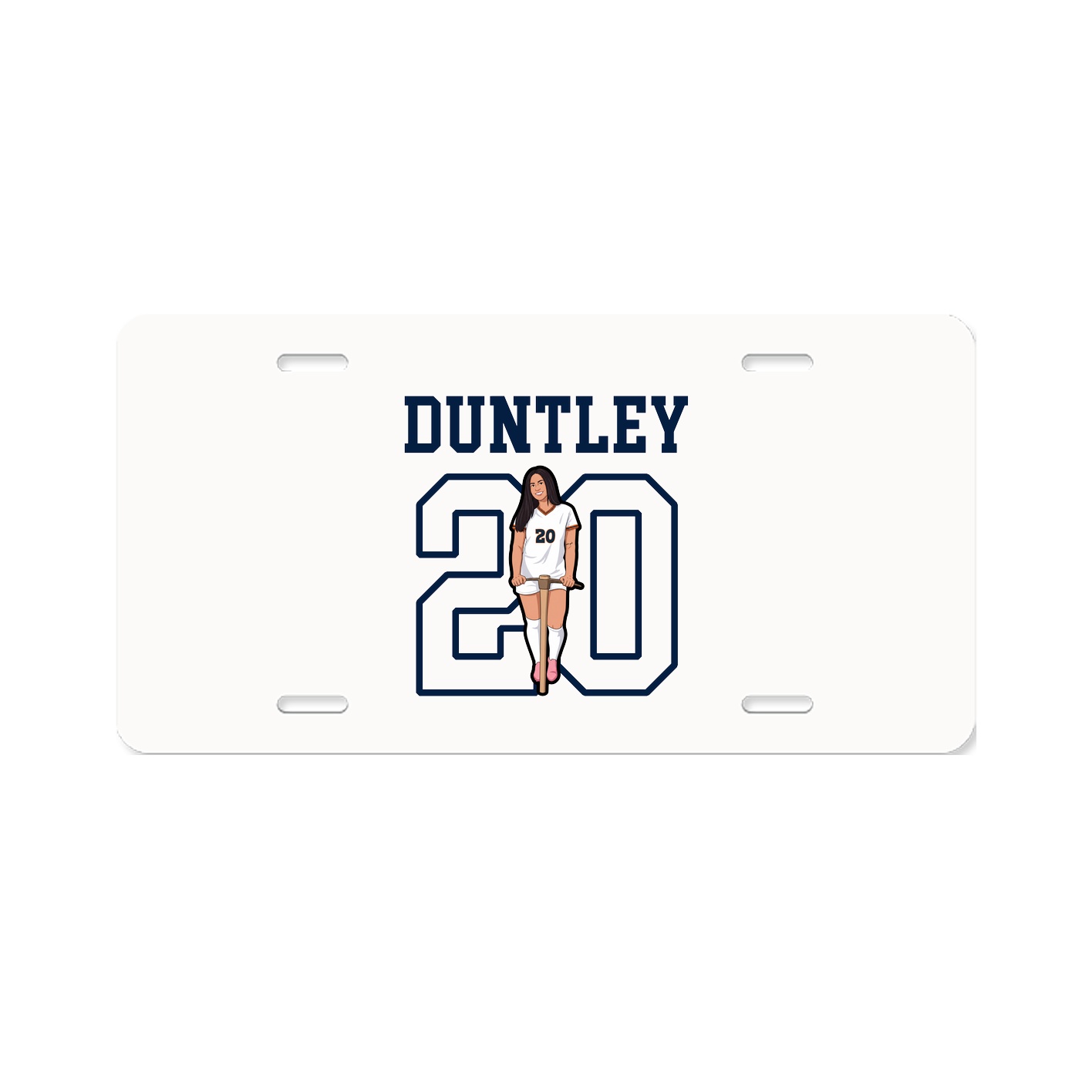 License Plate — Shirsey in Classic