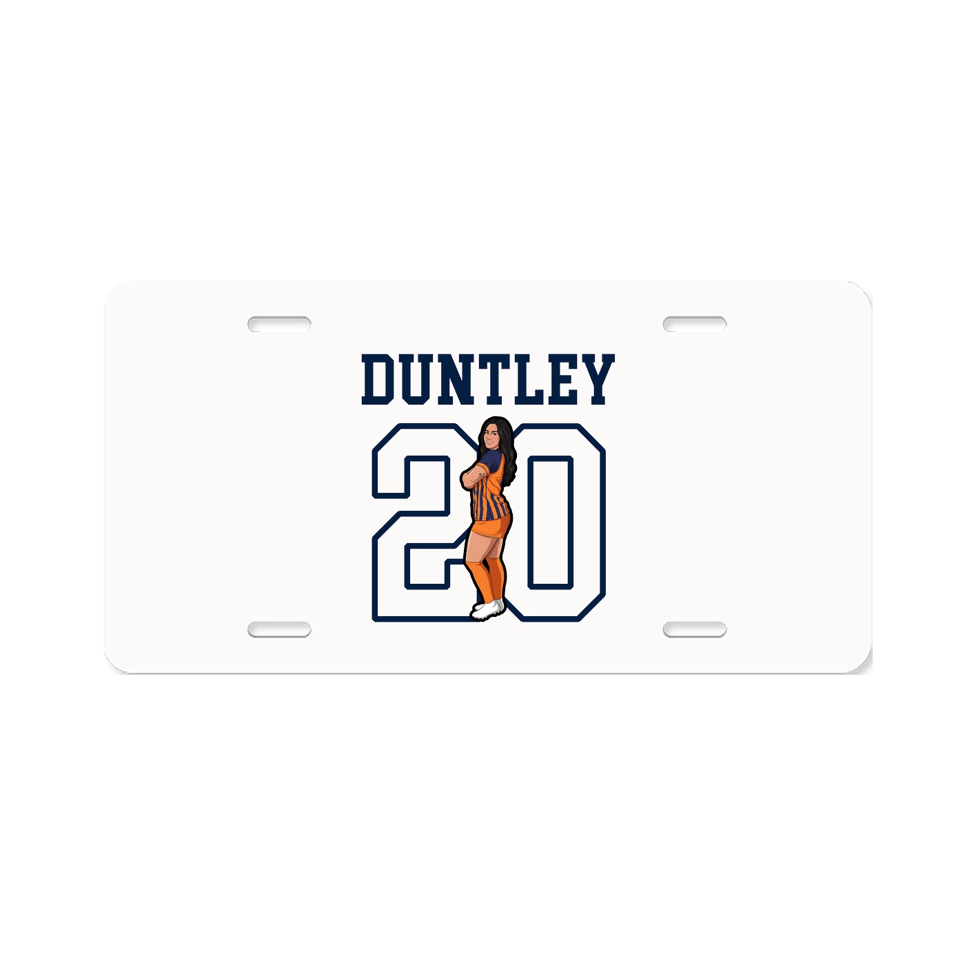 License Plate — Shirsey in Classic