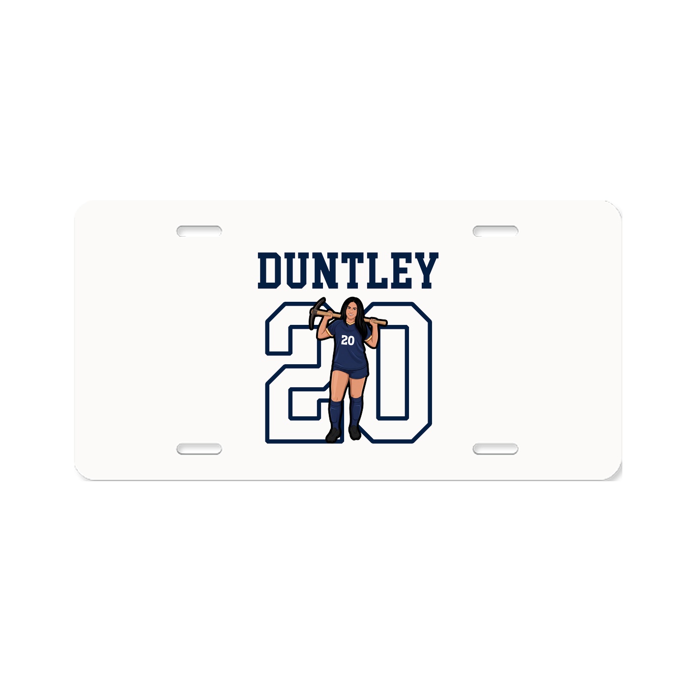 License Plate — Shirsey in Classic