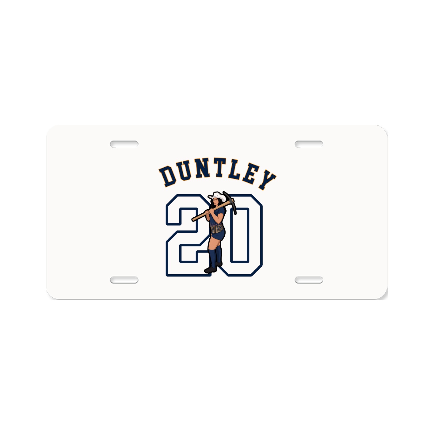 License Plate — Shirsey Arch in Classic