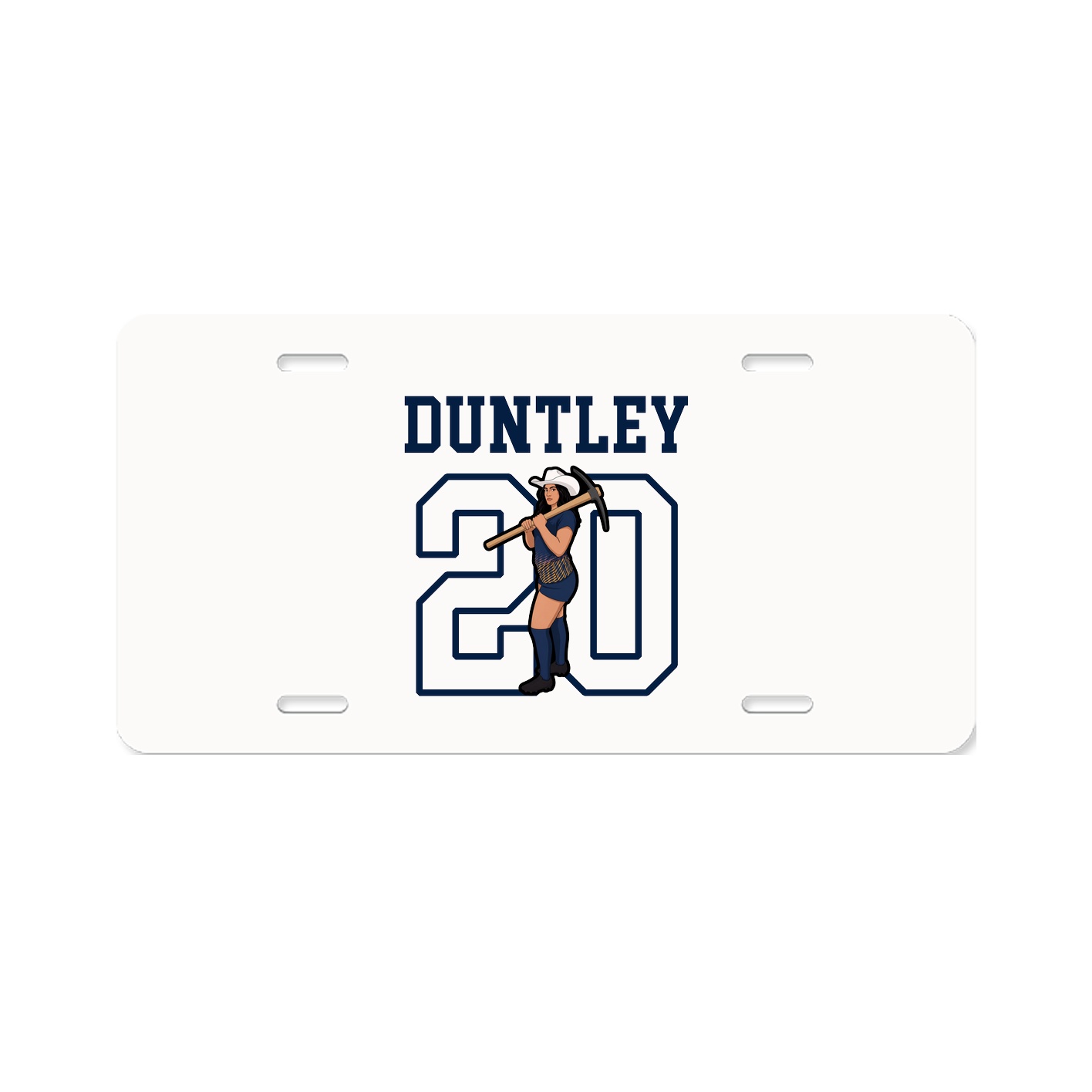 License Plate — Shirsey in Classic