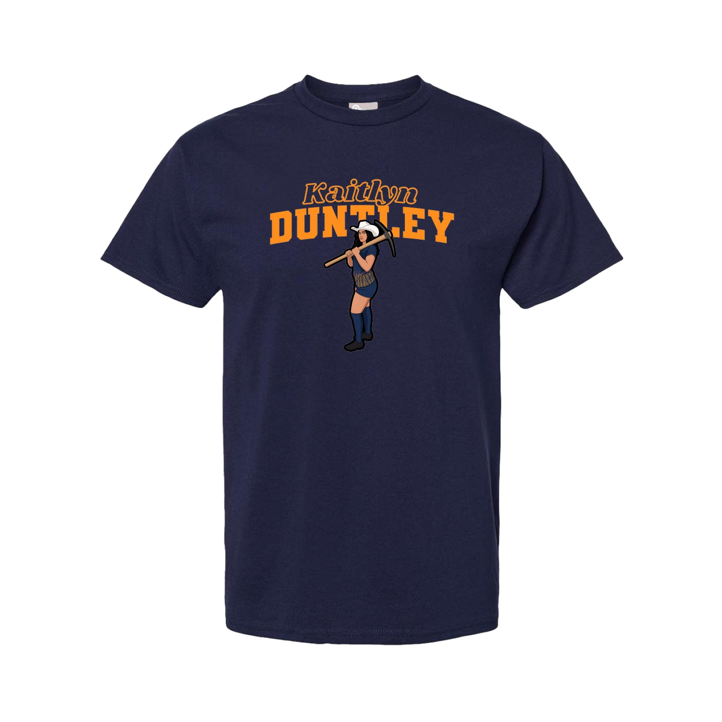 Tee — Name Arch in Navy