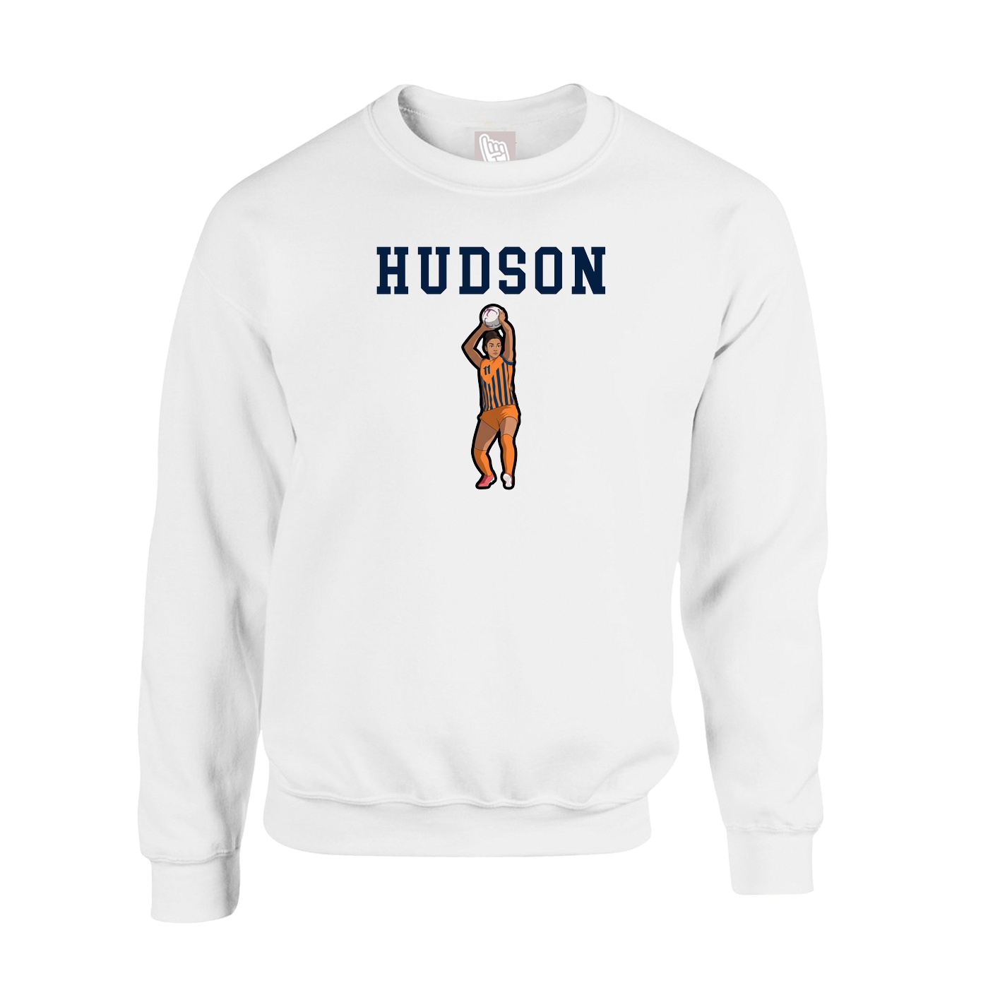 Fleece Crew — Shirsey in White
