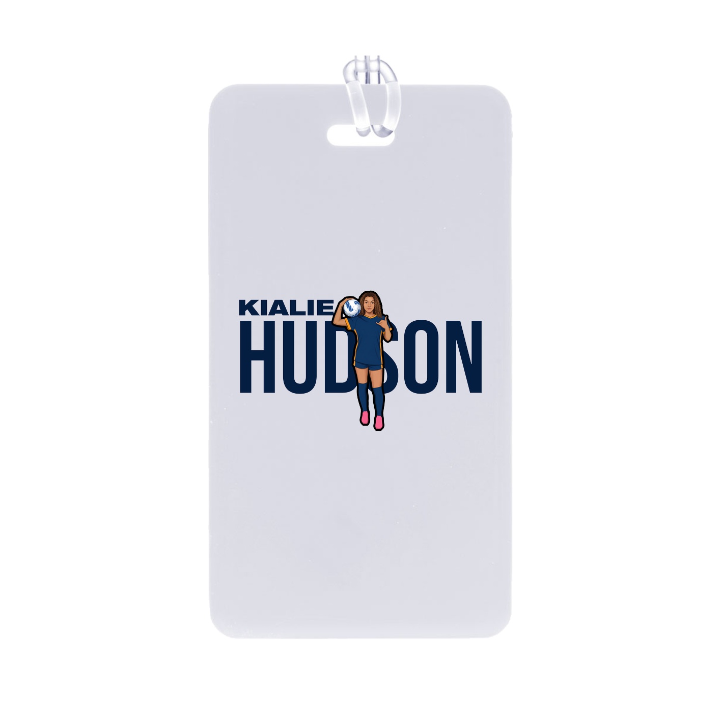 Bag Tag — Player Name in Classic