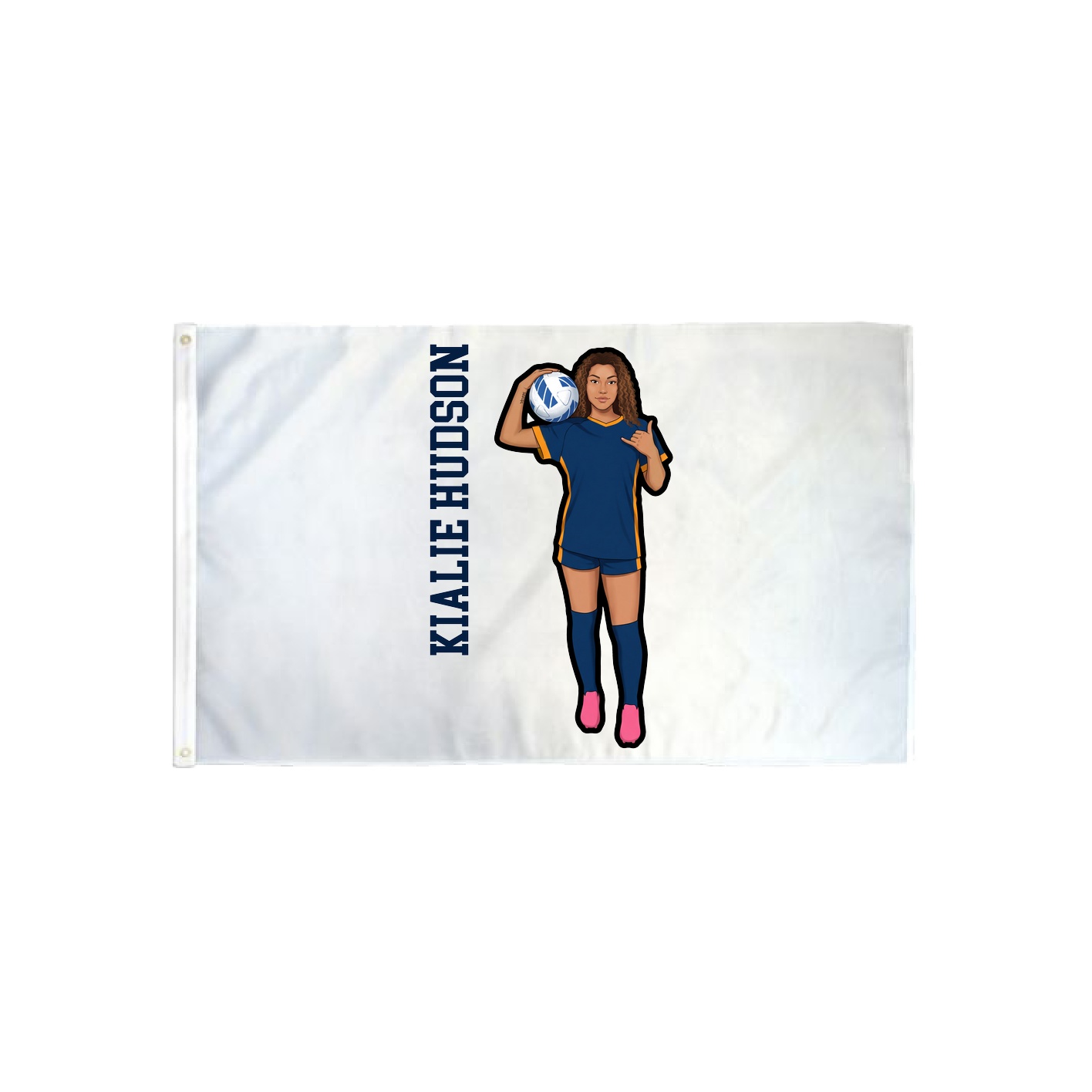 3x5 Flag — Name Vertical in Classic
