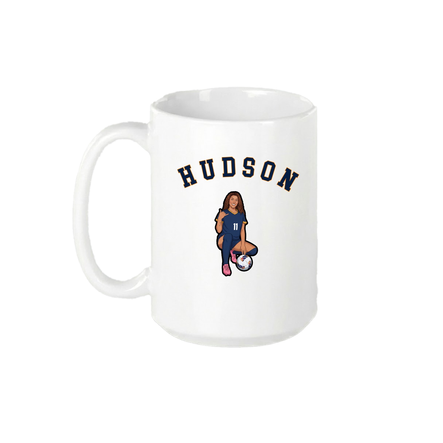 15oz Coffee Mug — Shirsey Arch in White