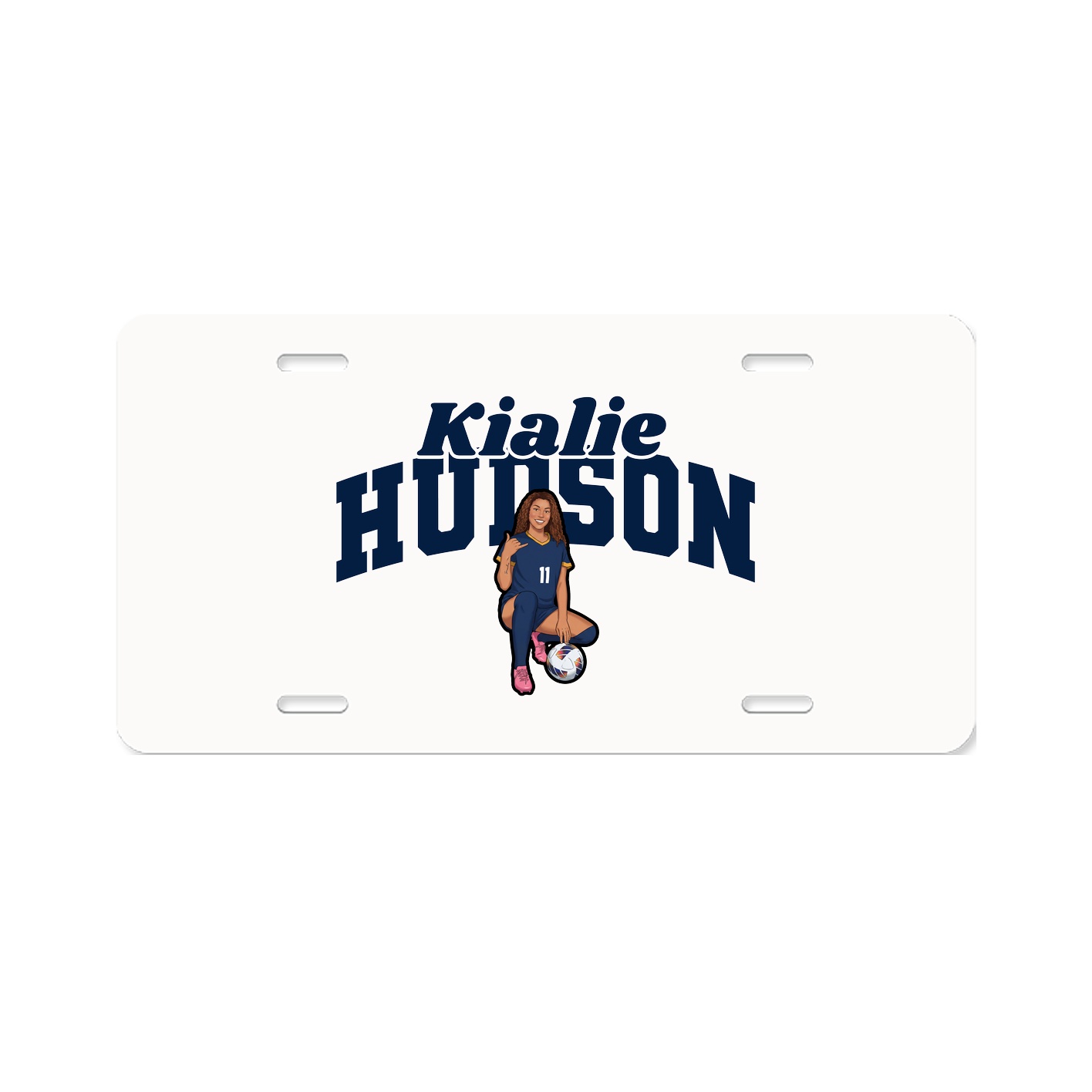 License Plate — Signature Arch in Classic