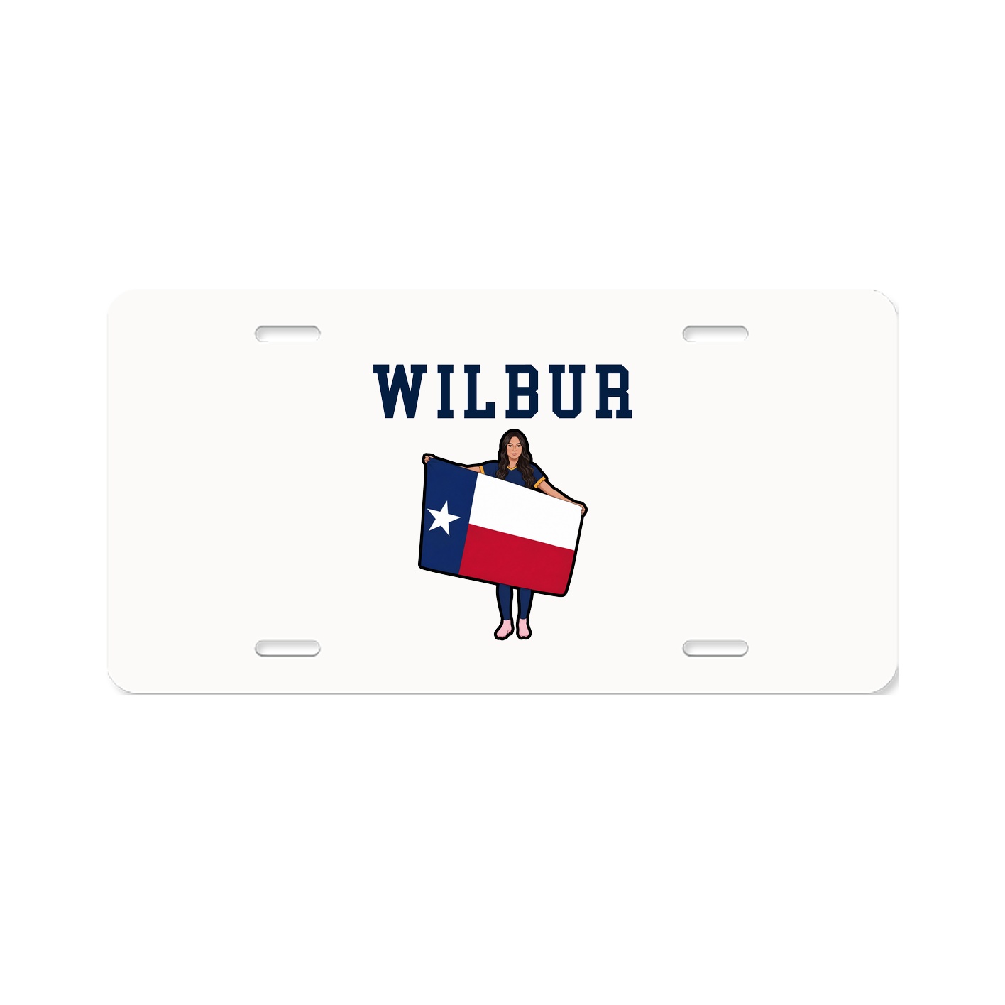 License Plate — Shirsey in Classic