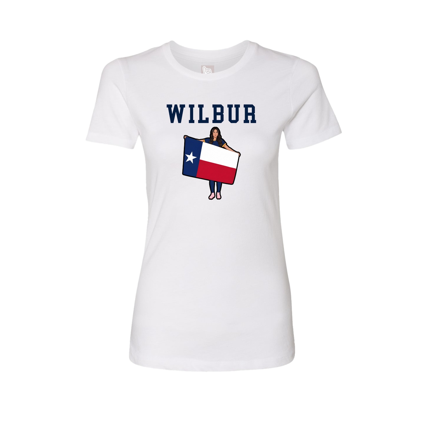 Fitted Women's Tee — Shirsey in White