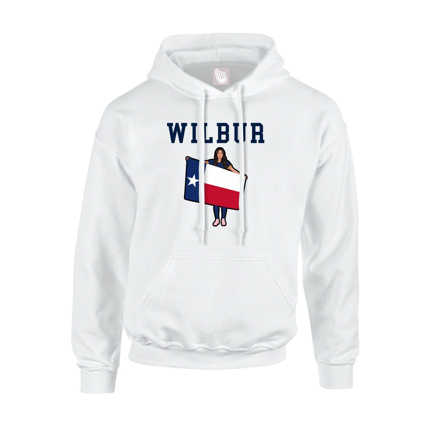 Youth Hoodie — Shirsey in White
