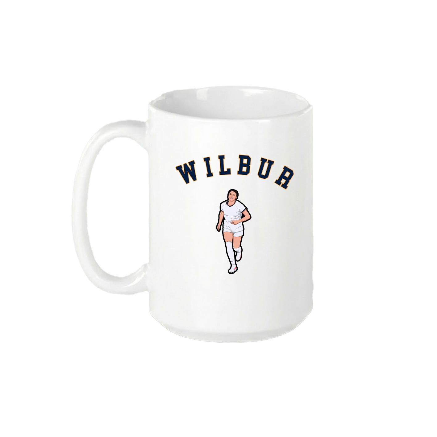 15oz Coffee Mug — Shirsey Arch in White