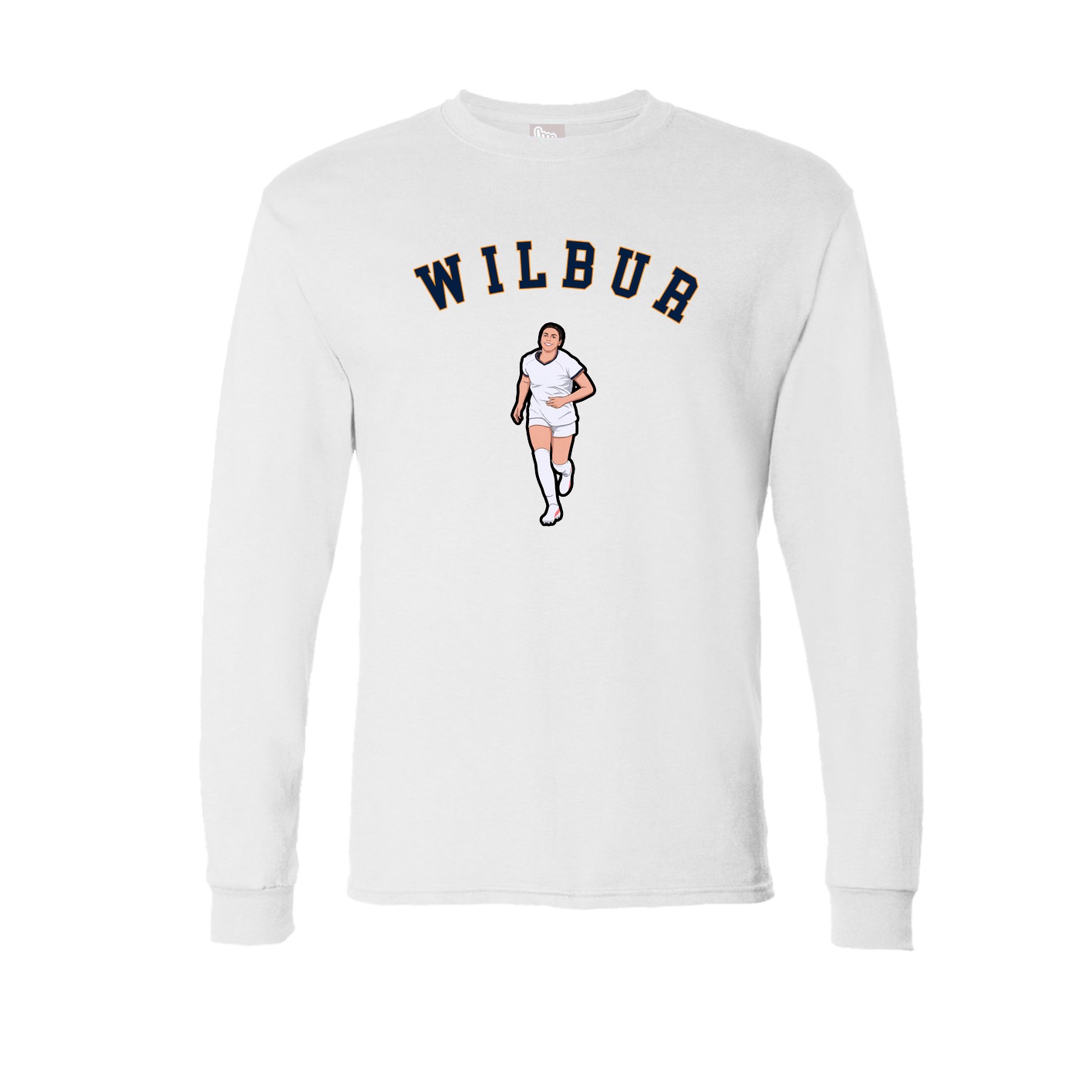 Long Sleeve Tee — Shirsey Arch in White