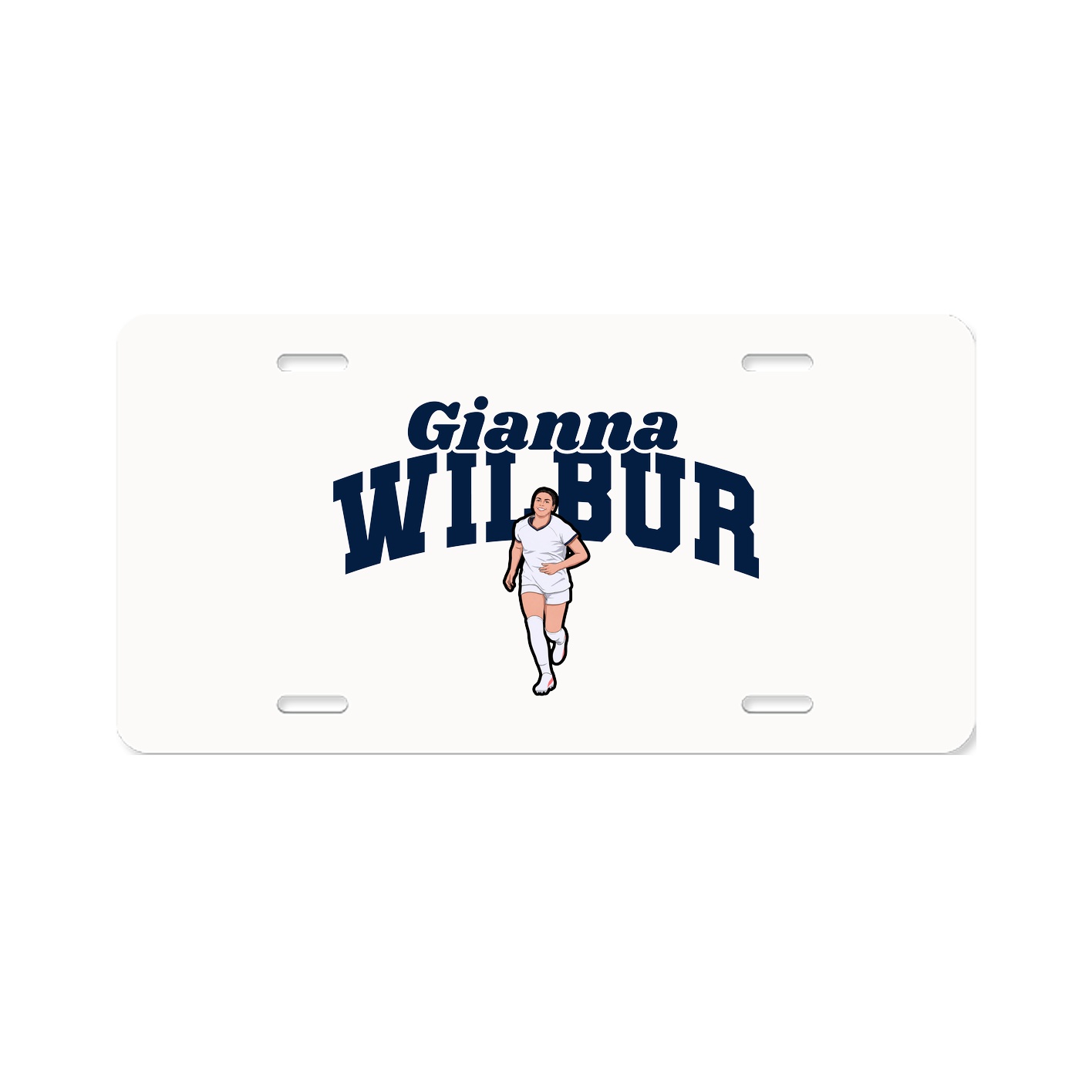 License Plate — Signature Arch in Classic