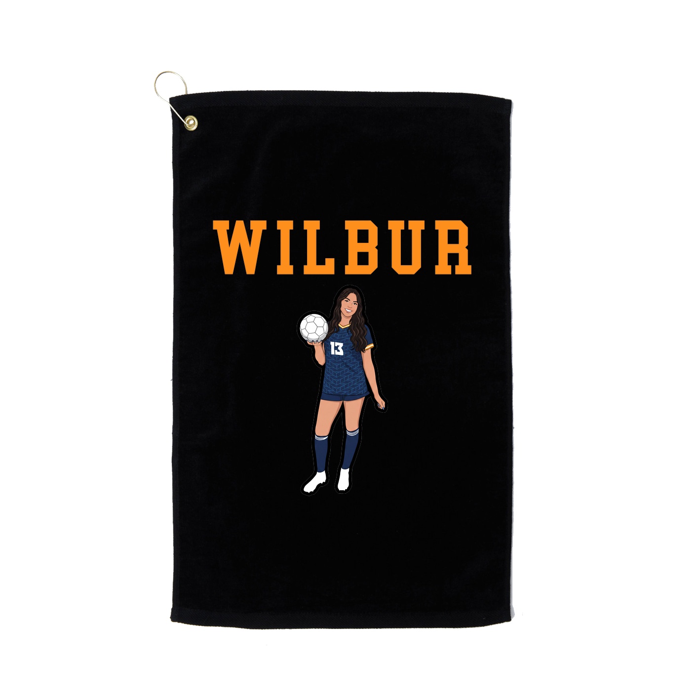 Golf Towel — Shirsey in Black