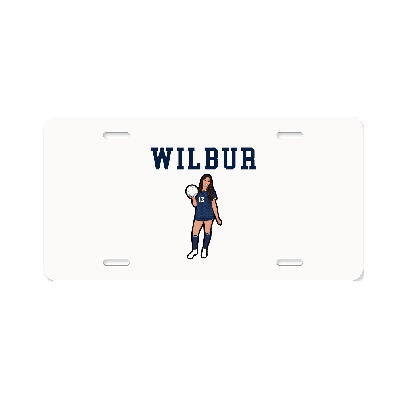 License Plate — Shirsey in Classic