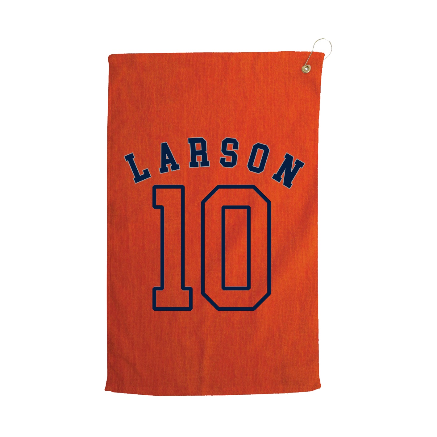 Golf Towel — Shirsey Arch in Orange