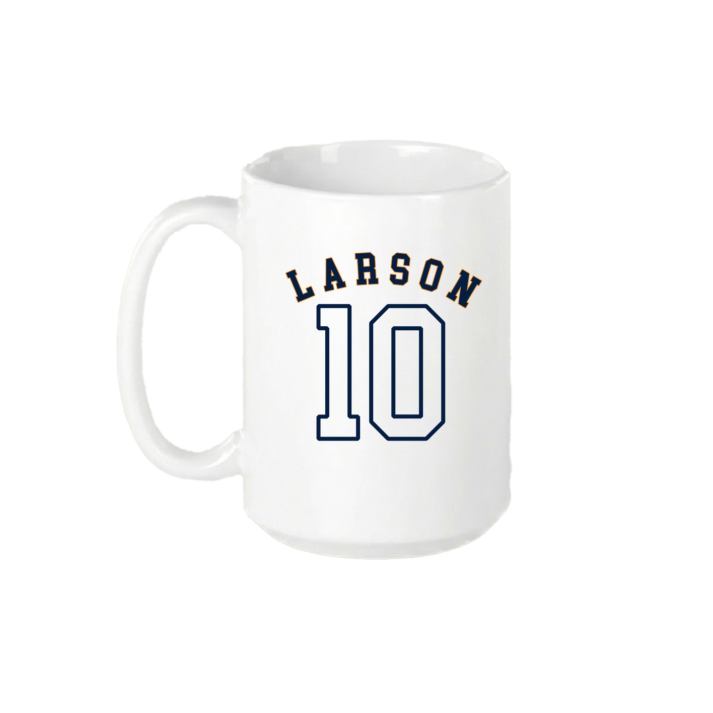 15oz Coffee Mug — Shirsey Arch in White