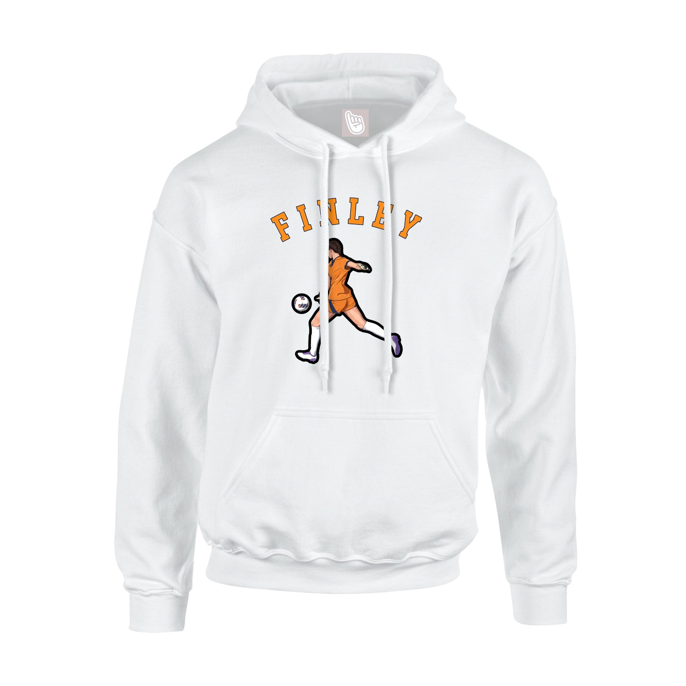Hoodie — Shirsey Arch in White