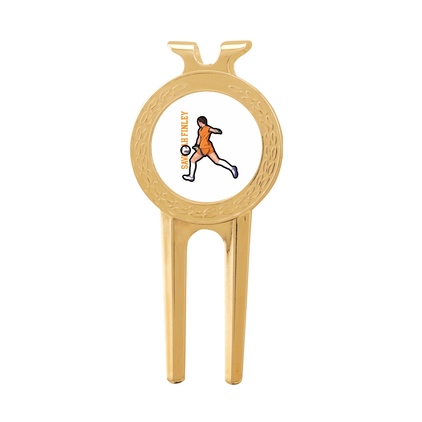 Divot Tool with Ball Marker — Name Vertical in Classic