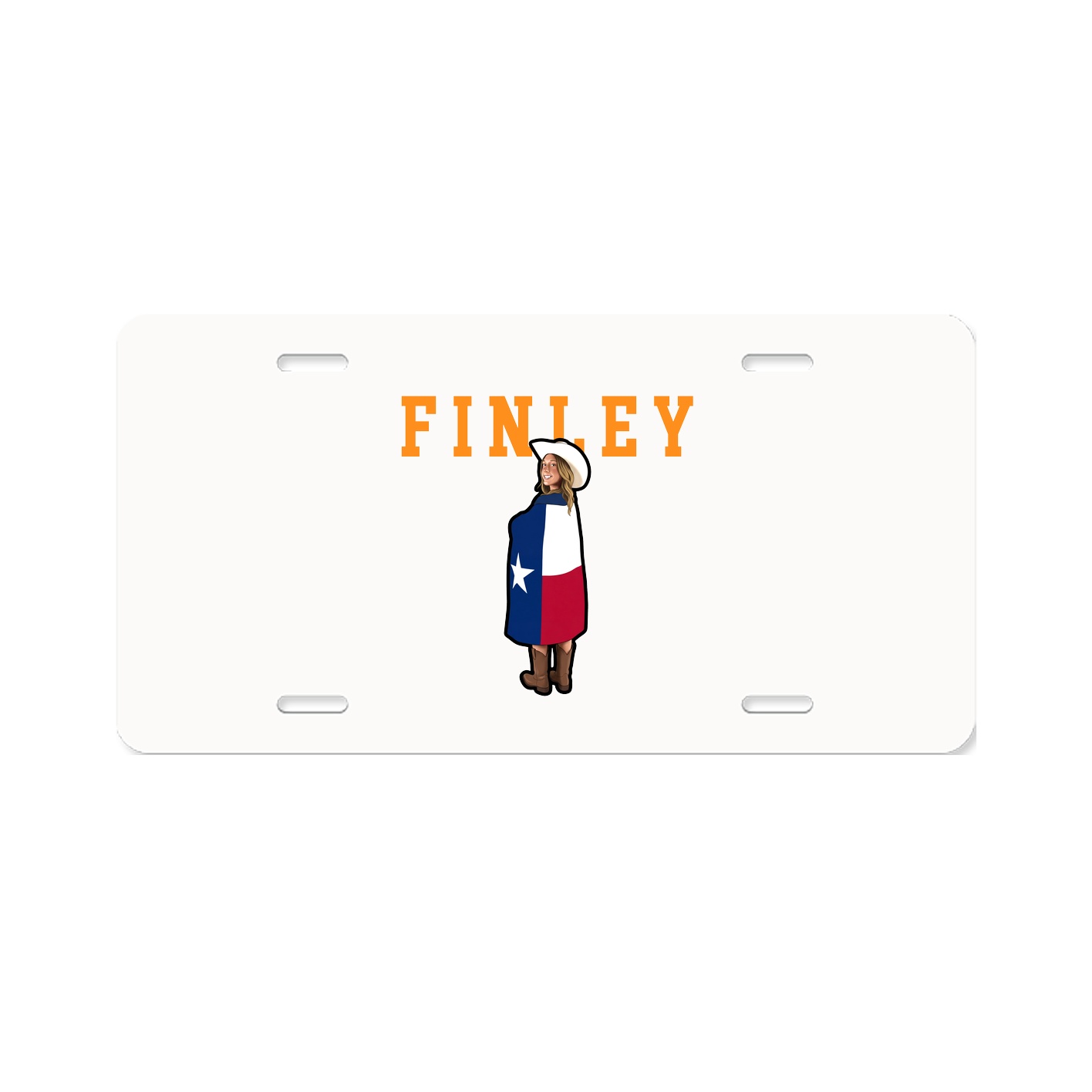 License Plate — Shirsey in Classic