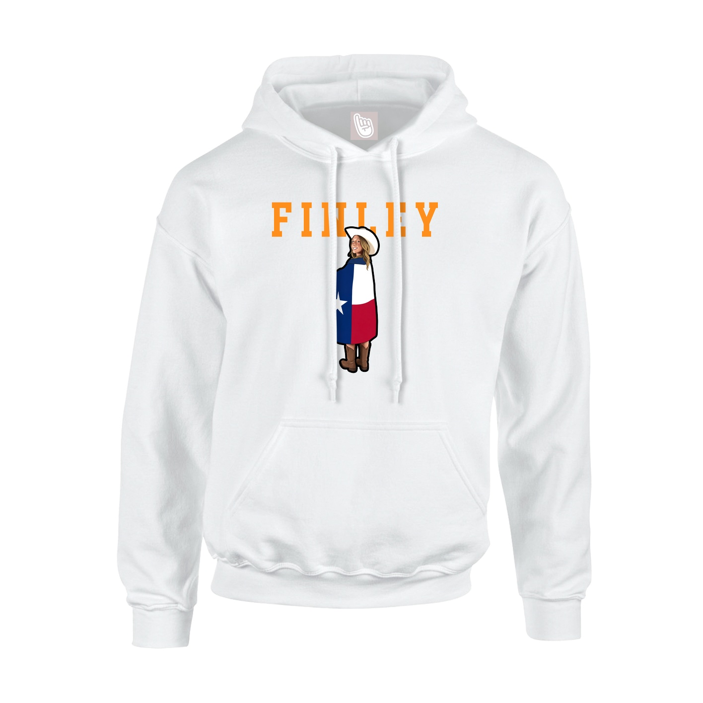 Youth Hoodie — Shirsey in White