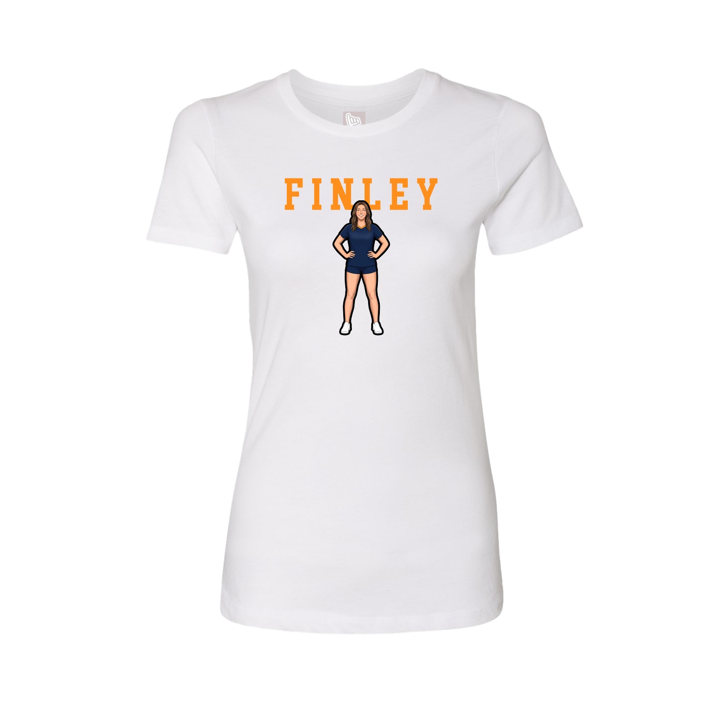 Fitted Women's Tee — Shirsey in White