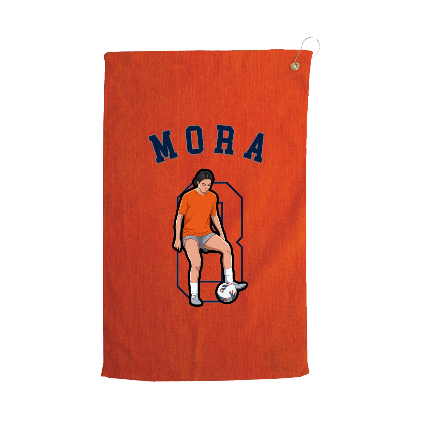 Golf Towel — Shirsey Arch in Orange