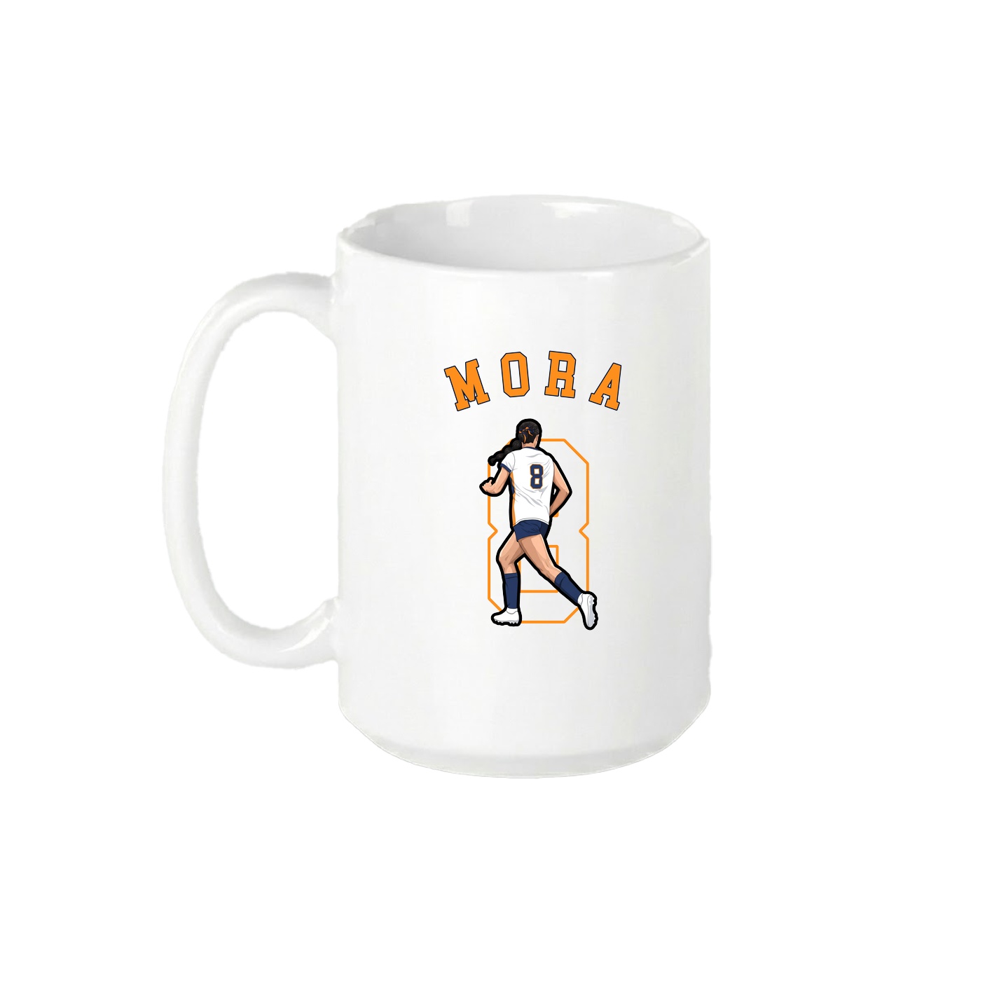15oz Coffee Mug — Shirsey Arch in White