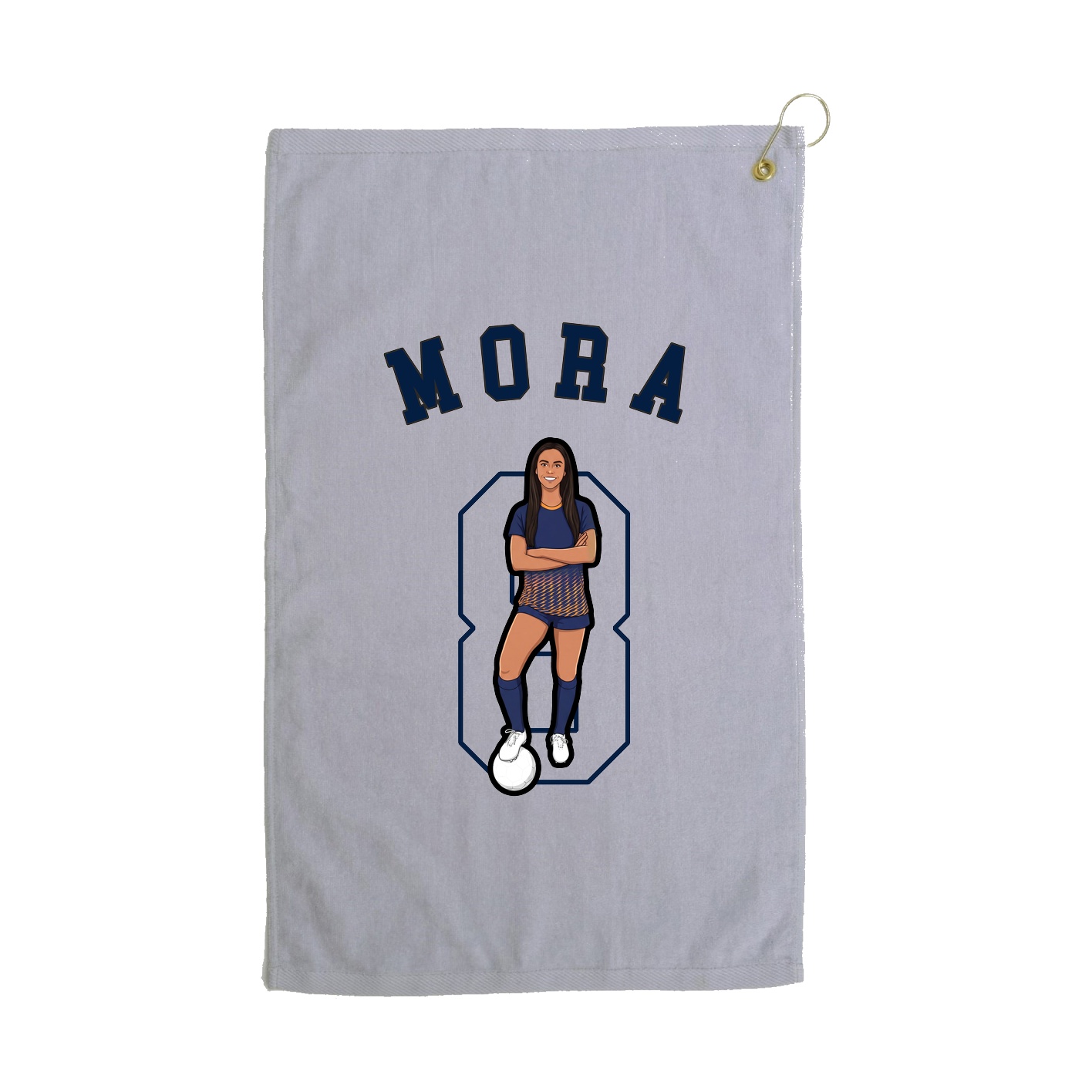Golf Towel — Shirsey Arch in Grey