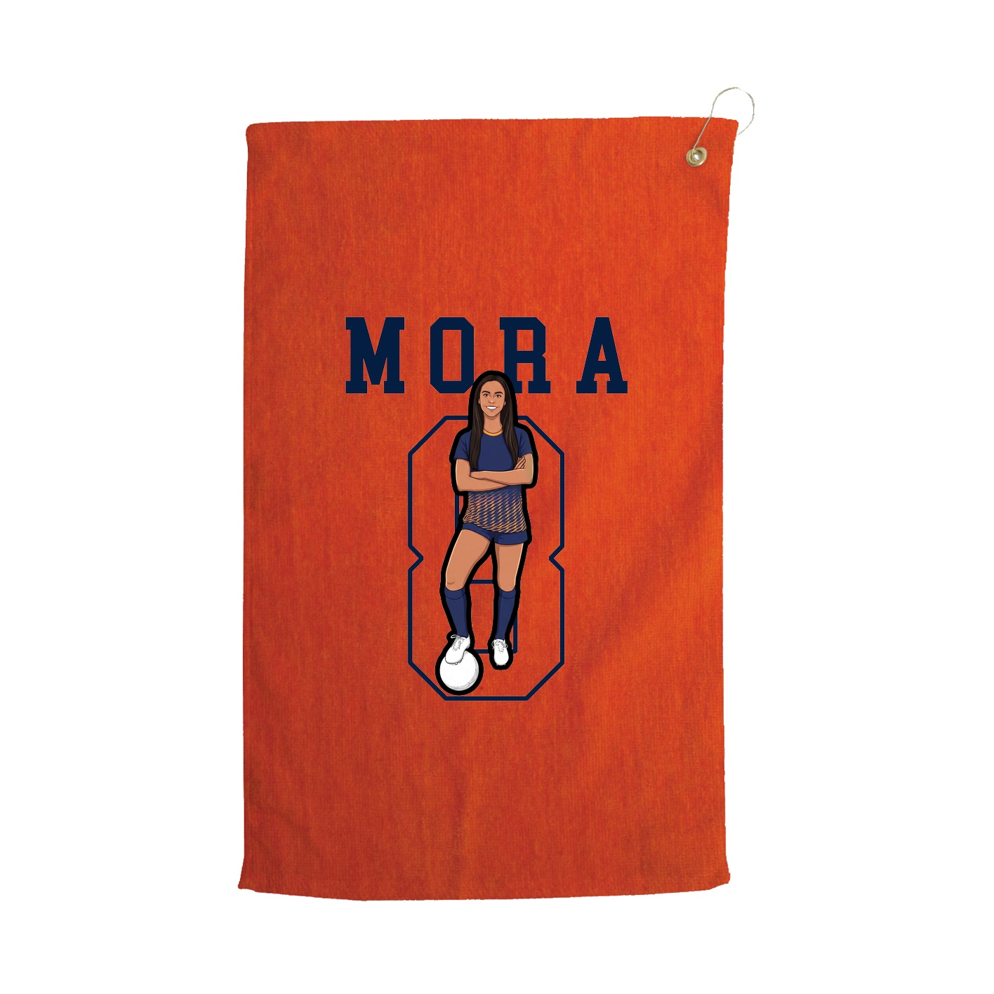Golf Towel — Shirsey in Orange