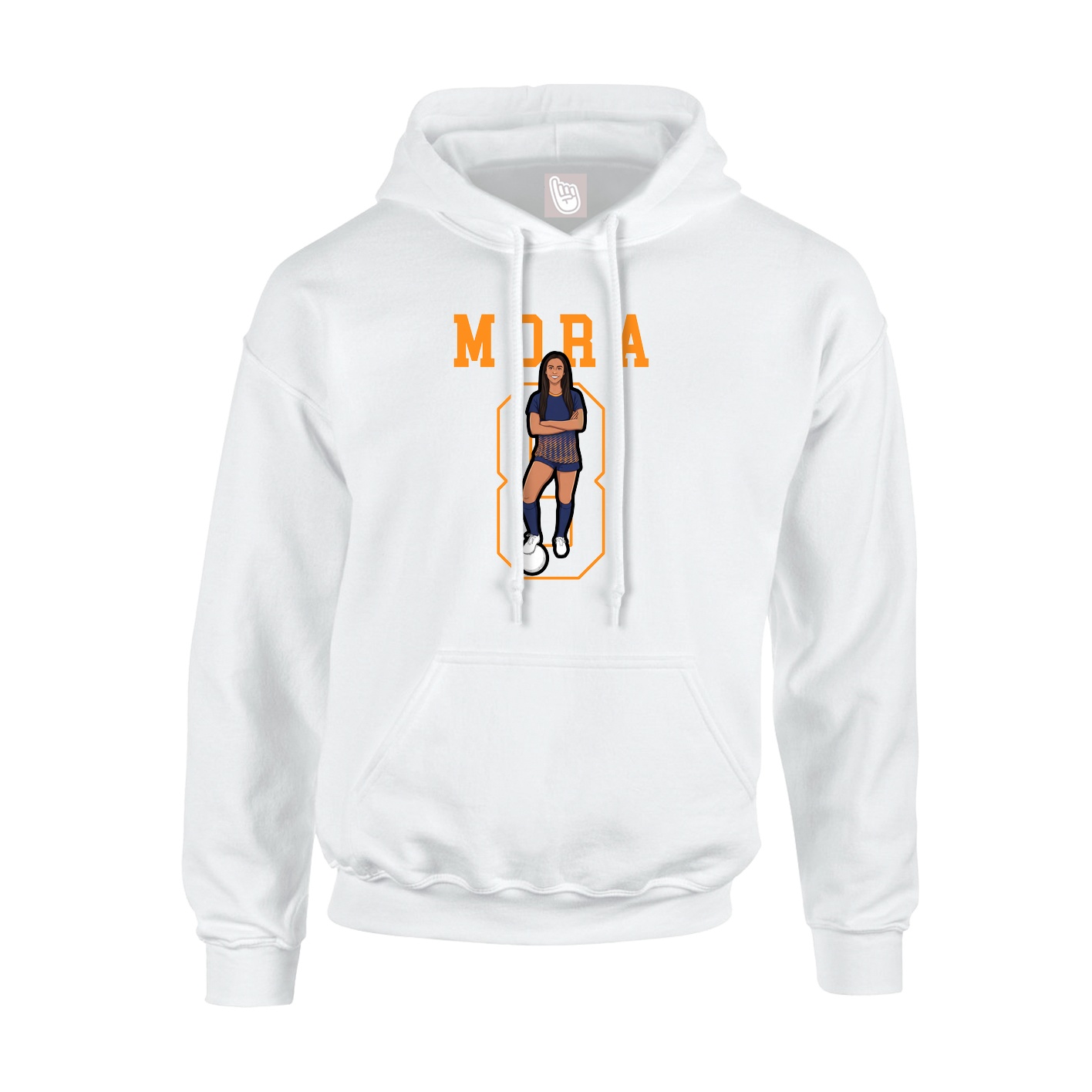 Youth Hoodie — Shirsey in White