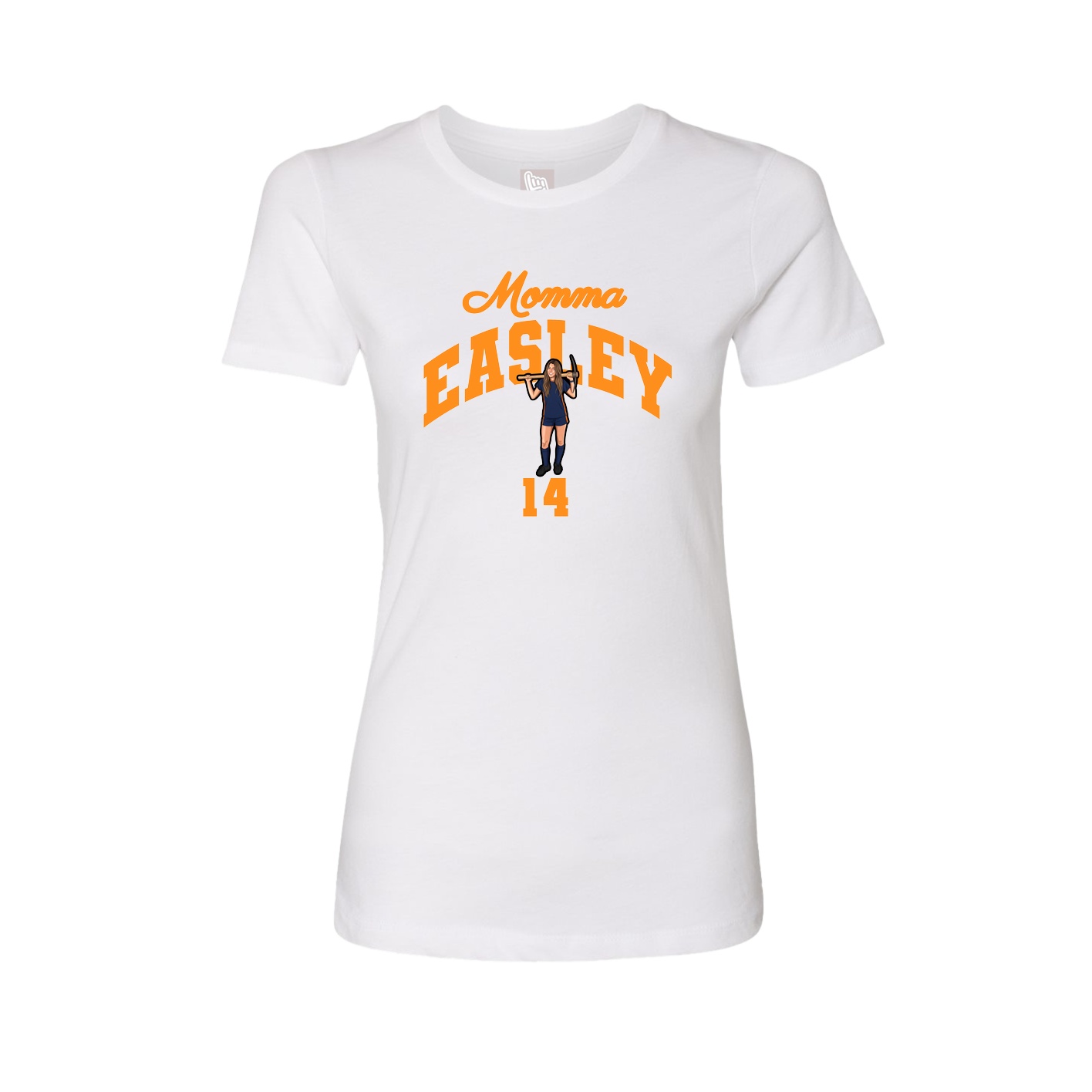 Womens Tee — Mothers Day Arch in White