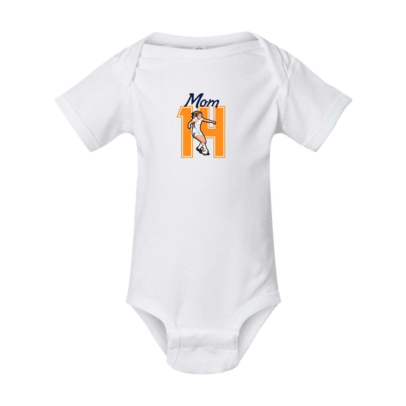 Baby Onesie — Mothers Day Shirsey in White