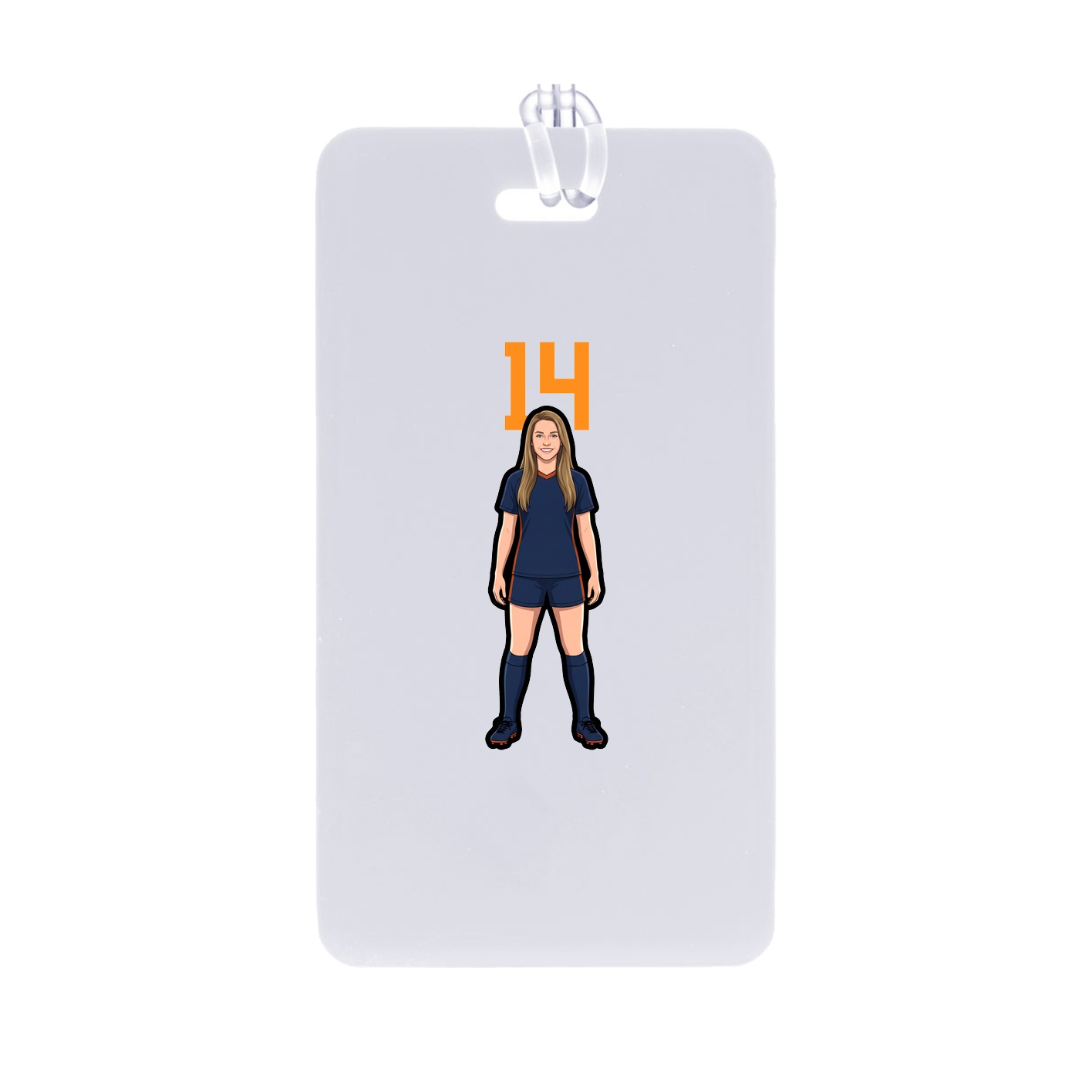 Bag Tag — Number Top in Classic