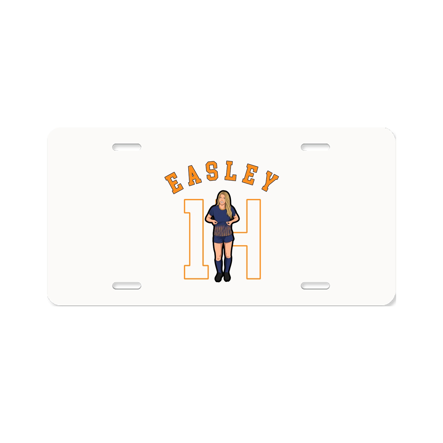 License Plate — Shirsey Arch in Classic